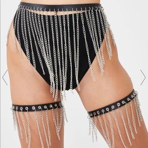 Chain Garter belt